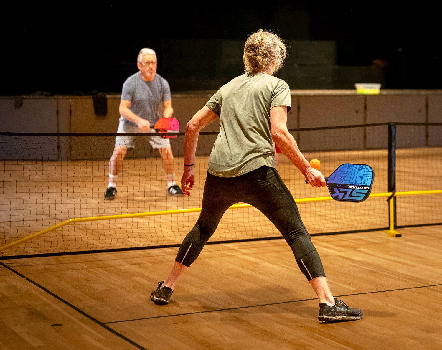 Longbranch resident Phil DiGirolamo and his wife Michele Gorman enjoy all the pickleball action available close to home.